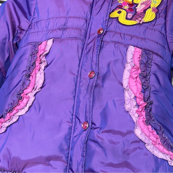 Rapunzel Coat 7/8 Disney Store Girls Jacket Tangled - Picture 4 of 11